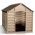 Starplast Large Dog Kennel 1 Outdoor Plastic Pet House, Weather