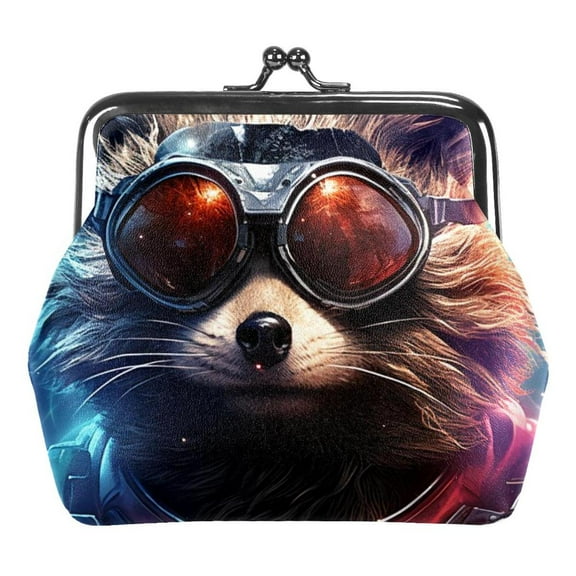 Starry Animal Coin Purse Vintage Pouch Kiss-lock Change Purse Wallets