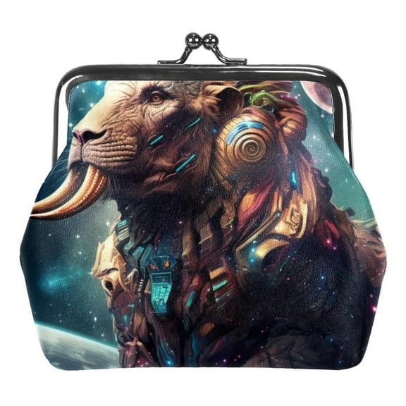 Starry Animal Coin Purses Mini Wallets Vintage Pouch Bags for Gift