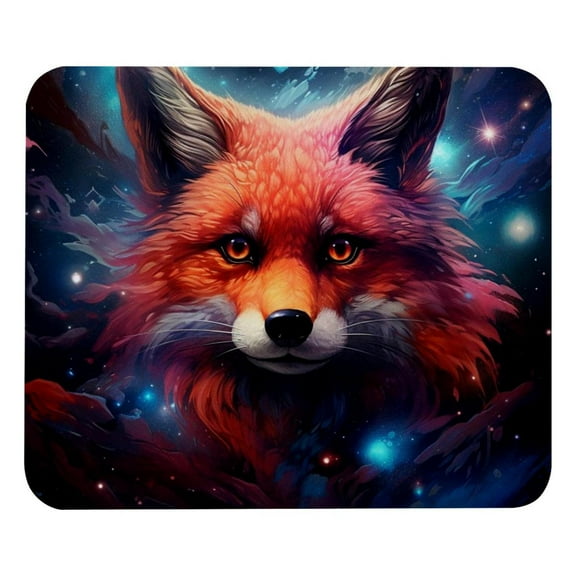 Starry Animal Mouse Pad, Rubber Base Computer Mouse Pads for Wireless Mouse