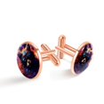 thumbnail image 1 of Starry Animals Dapper Silver Stainless Steel Cufflinks | Shirt Cufflinks Suitable for Formal Attire | Made of Premium Stainless Steel, 1 of 6