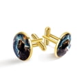 thumbnail image 1 of Starry Animals Elegant Dress Shirt Cufflinks Set | Stainless Steel | Formal Occasion, 1 of 6