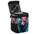 thumbnail image 1 of Starry Animals Mini Trash Can Car Garbage Can Trash Can for Car - Foldable, with Lid, Leak-Proof, Hanging Storage Bag, 1 of 6