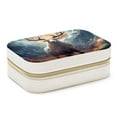 thumbnail image 1 of Starry Animals Velvet Portable Storage Box with Removable Compartment: Display Case, Jewelry Box, and Jewelry Stand - Gift, 1 of 7