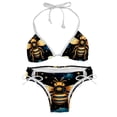 thumbnail image 1 of Starry Bees in the Sky Detachable Sponge Adjustable Strap Bikini Set Two-Pack - Versatile Swim Suit Set, 1 of 6