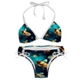 thumbnail image 1 of Starry Bees in the Sky Detachable Sponge Adjustable Strap Bikini Set Two-Pack for Swimwear and Beachwear, 1 of 6