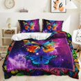 thumbnail image 1 of Starry Butterfly Quilt /Duvet Cover Bedding Set, 1 of 4