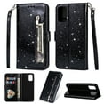 thumbnail image 1 of Starry Case Compatible with Samsung Galaxy A32 5G Phone (6.5"), Flip Folding Stand Case Synthetic Leather Protective Wallet Folio Lightweight Cover - Black, 1 of 5
