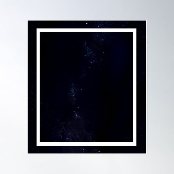 Starry Cosmos Poster Wall Art, Modern Wall Decor, 8x12 UNFRAMED