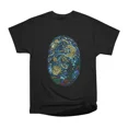 thumbnail image 1 of Starry DNA Van Goghs Fingerprint T-Shirt Tee Gift For Him Merch For Her Apparel For Friend, 1 of 2