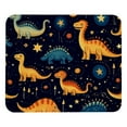 thumbnail image 1 of Starry Dinosaur 8.3x9.8 Inch Square Desk Mat with Non-Slip Rubber Bottom for Office and Gaming – Printed Mouse Mat, Desk Mat, Gaming Mouse Pad, 1 of 6