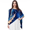thumbnail image 1 of Starry Dinosaur Beautiful Translucent Chiffon Yarn Hair Scarf 180*73 (70.86*28.7in) - Light and Breathable Silk Wrap, 1 of 6