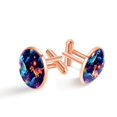 thumbnail image 1 of Starry Dinosaur Elegant Dress Shirt Cufflink Set in Stainless Steel for Versatile Wardrobe, Formal Events, 1 of 6