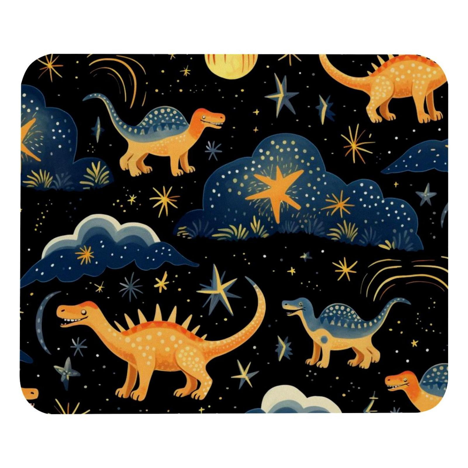 Starry Dinosaur Mouse Pad for Wireless Mouse Home Office Desk Laptop ...