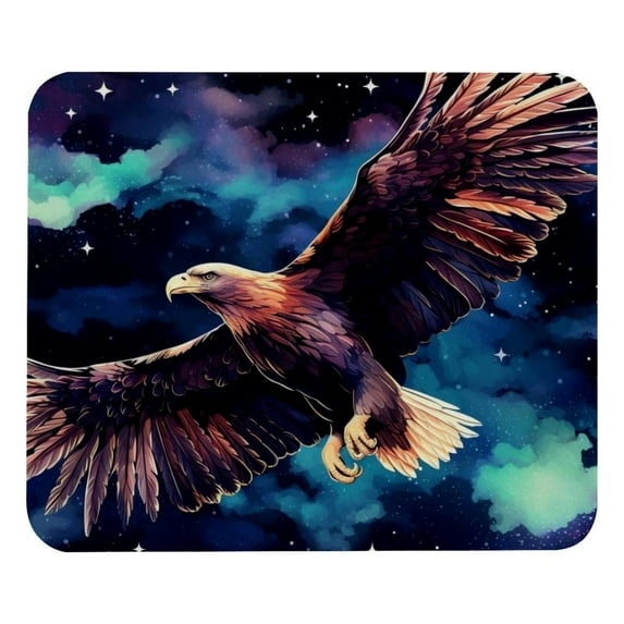 Starry Eagle Computer Mouse Pad,Rubber Mouse Mat for Gaming, Office, Laptop, PC, Women