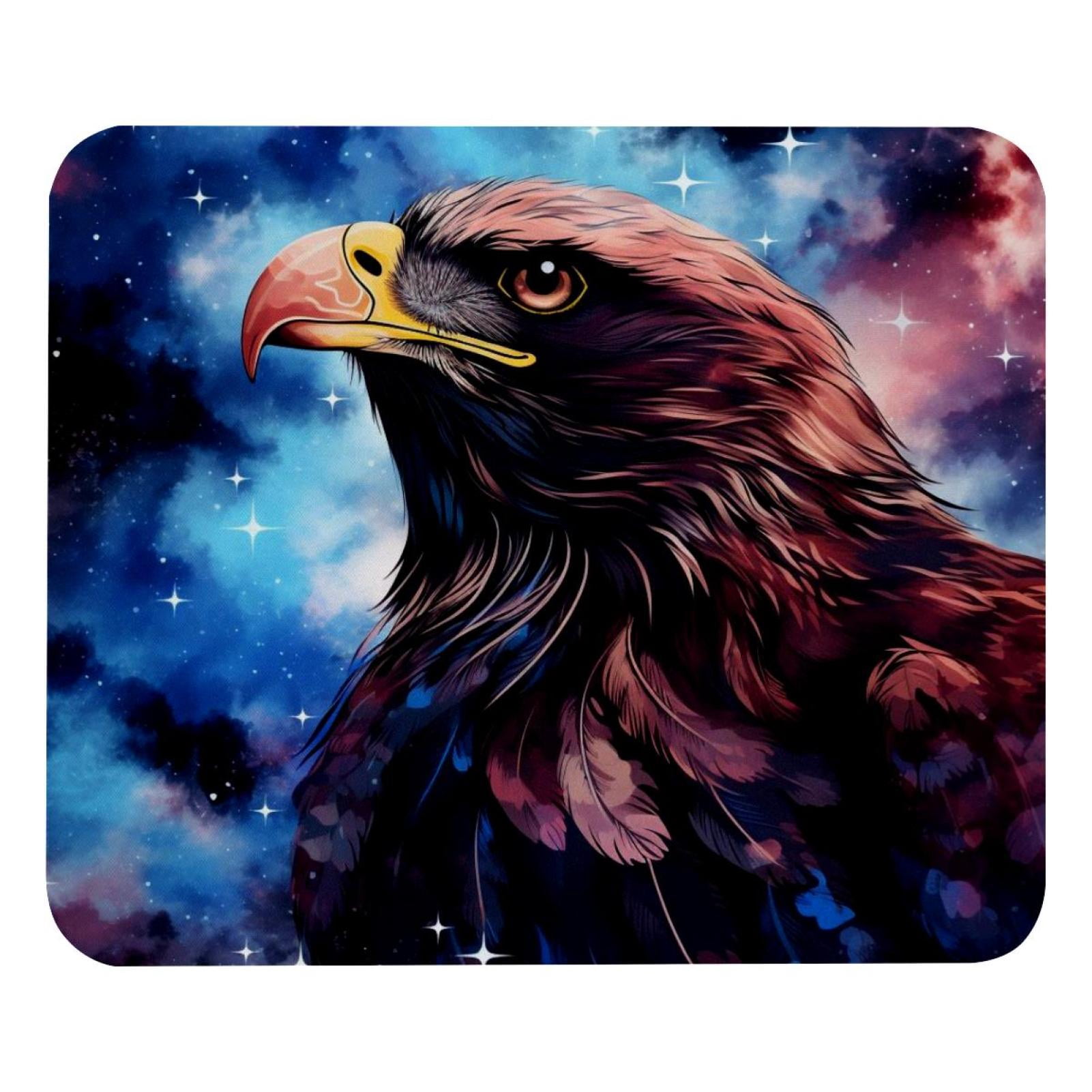 Starry Eagle Mouse Pad, Cloth with Rubberized Base - Walmart.com