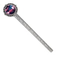 thumbnail image 1 of Starry Flamingos Silver Lace-Edged Bookmark: a Timeless Gift for Readers and Book Lovers, 1 of 5