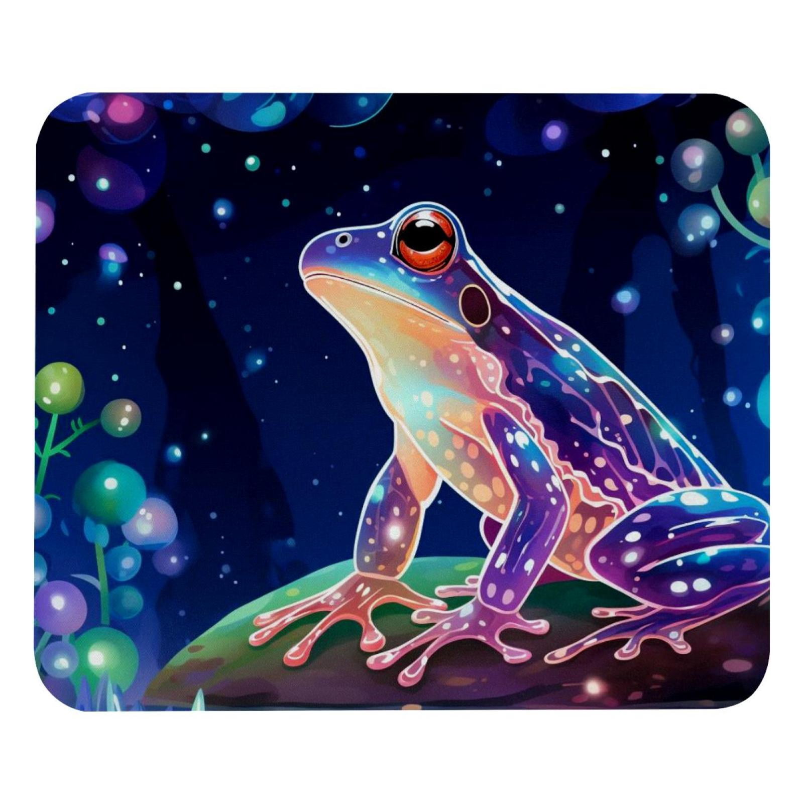Starry Frog Computer Mouse Pad,Rubber Mouse Mat for Gaming, Office ...