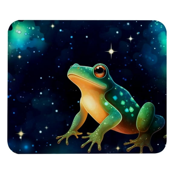 Starry Frog Mouse Pad, Smooth Mouse Mat, Computer Mouse-pad for Wireless Mouse