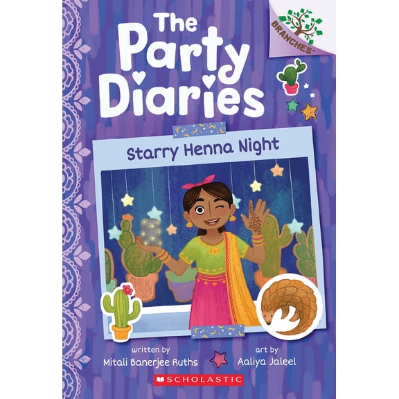 Pre-Owned Starry Henna Night: A Branches Book (the Party Diaries #2): Volume 2 (Paperback) 1338799819 9781338799811