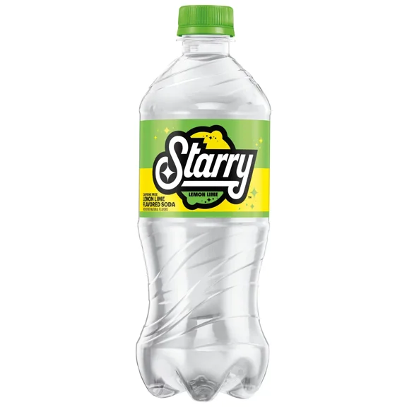 Starry Lemon Lime, 20 Oz bottle (16 Pack)