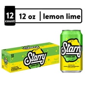 Starry Lemon Lime Soda Pop, 12 fl oz, 12 Pack Cans