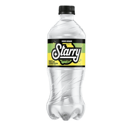 Starry Lemon Lime Zero Sugar 20 fl oz bottle (16 Pack)