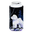 thumbnail image 1 of Starry Night Bichon Frise Tall Boy bottle sleeve Hugger, 1 of 1