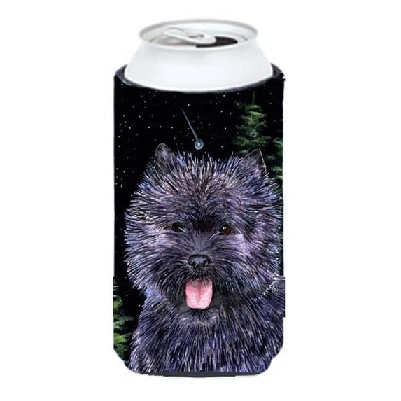 Starry Night Cairn Terrier Tall Boy bottle sleeve Hugger - 22 To 24 oz.