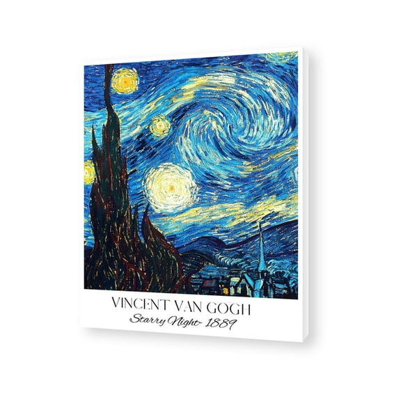 Starry Night Canvas Painting