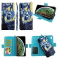 thumbnail image 1 of Starry Night Case for iPhone X / XS / X10 Magnetic Detachable Pu Leather Wallet Cover with Flap Closure and Snap-on Book Style Cases with Card Holders Wrist Strap 2 in 1 Folio Flip Covers, 1 of 2