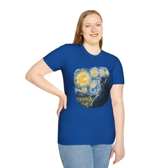 Starry Night Cat, Van Gogh Cat, Cat Lover, Cat Mom, Cat Dad