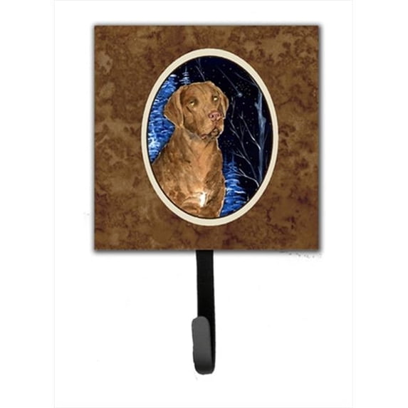 Starry Night Chesapeake Bay Retriever Leash Holder Or Key Hook