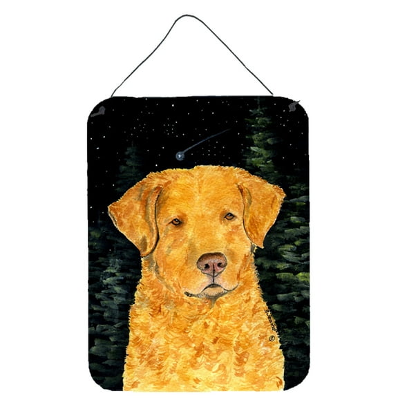 Starry Night Chesapeake Bay Retriever Wall or Door Hanging Prints