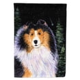 thumbnail image 1 of Starry Night Collie Garden Flag, 1 of 1