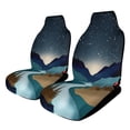 thumbnail image 1 of Starry Night Forest River Car Seat Covers Front Seats Universal Fit for Cars SUV Truck Auto Interior Accessories, 1 of 3