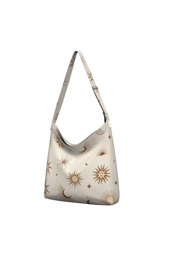 Starry Night Gothic Travel Bag - Fashionable & Functional Purse for Working Professionals