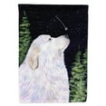 thumbnail image 1 of Starry Night Great Pyrenees Garden Flag, 1 of 1