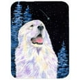 thumbnail image 1 of Starry Night Great Pyrenees Glass Cutting Board- Large, 1 of 1