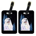 thumbnail image 1 of Starry Night Great Pyrenees Luggage Tags Pair of 2, 1 of 2