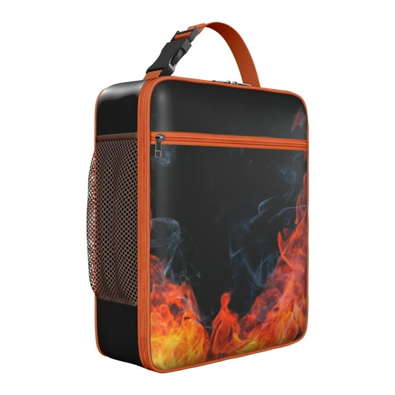 Starry Night Insulated Lunch Bag Box Student Reusable Lunch Bag Lightweight Lunch Tote Portable Bag Picnic Travel