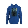 thumbnail image 1 of Starry Night Krampus Art Print Men's Hoodie, 1 of 3