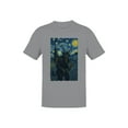 thumbnail image 1 of Starry Night Krampus Art Print Men's T-shirt, 1 of 3