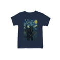 thumbnail image 1 of Starry Night Krampus Art Print Youth's T-shirt, 1 of 3
