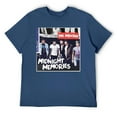 thumbnail image 1 of Starry Night Memories T-Shirt, Retro Music Graphic Tee, Vintage Band Style Apparel for Fans Navy-style 5XL, 1 of 7