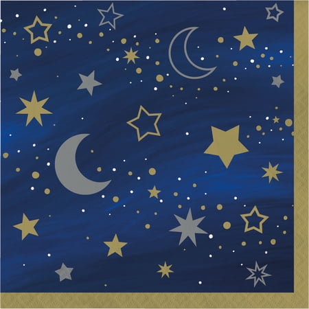 Starry Night Napkins, 48 ct