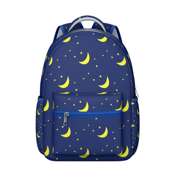 Starry Night Nebula Students Backpack Galaxy Sci-fi Lovers Space Design, Durable and Comfortable Outer Space School Bag for Student and Student