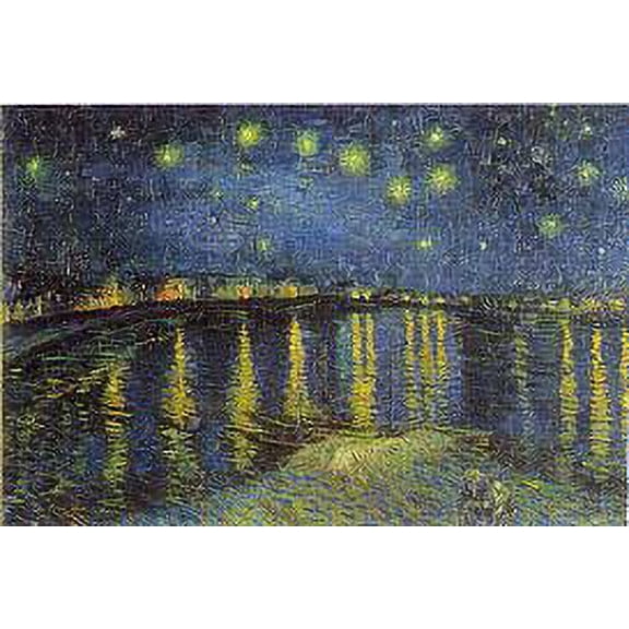 Tomax 100-164 Vincent van Gogh Starry Night Over The Rhone 1000 Piece Puzzle