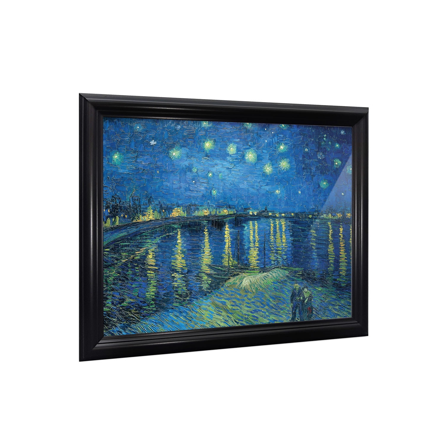 Starry Night Over the Rhone by Vincent Van Gogh Framed Wall Art Print ...
