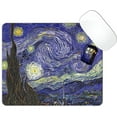 thumbnail image 1 of Starry Night Police Box Mouse pads Gaming Mouse Pad 9.84x7.87 inches, 1 of 3